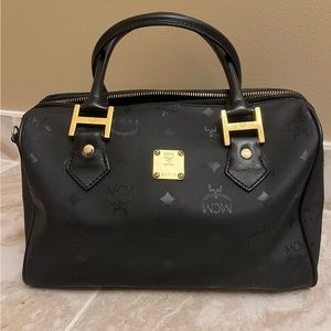 MCM Nylon Visetos Small Boston